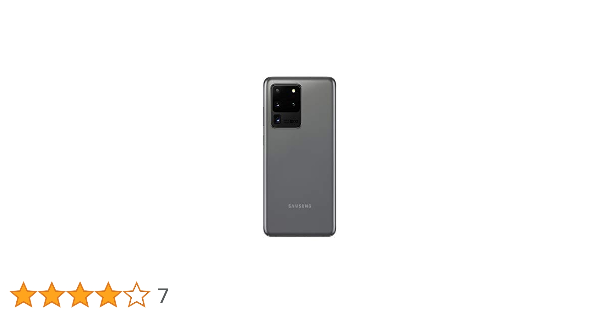 Samsung Galaxy S20 Ultra 5G Smartphone, 64-bit Octa-Core, 8